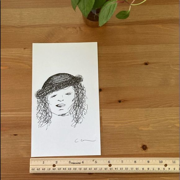 New Original Signed Artwork Ink on Paper - Picture 3 of 4